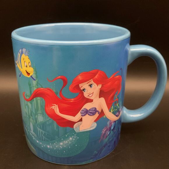 NEW Disney The Little Mermaid Musical Mug Plays “Under The Sea” Coffee Tea Cup - Picture 1 of 16